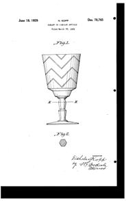 Kopp Goblet Design Patent D 78765-1