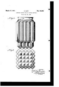 Kopp Light Fixture Globe Design Patent D 83683-1