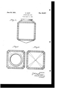 Kopp Light Fixture Globe Design Patent D 84527-1