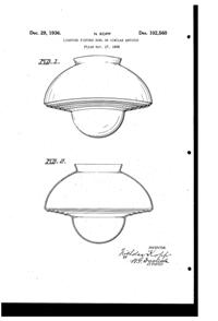 Kopp Light Fixture Globe Design Patent D102560-1