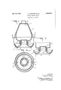 Jenkins #114 Chick Feeder Patent 1840615-1