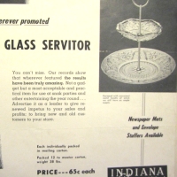 Indiana Early American Servitor Advertisement