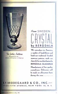 Bergdala Crystal Glass