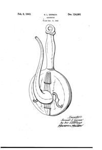 Dell Banjo Barometer Design Patent D134991-1