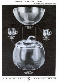 Heisey #4058 Punch Bowl Ad