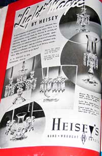 Heisey Candles Ad