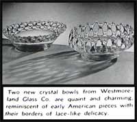Westmoreland Lace Edge Bowls