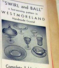 Westmoreland Swirl and Ball Ad