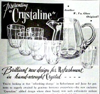 West Virginia Glass Advertisement