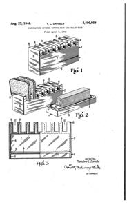 Pitman-Dreitzer Butter Dish/Toast Rack Patent 2406669-1