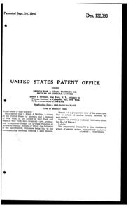 Pitman-Dreitzer Tumbler Design Patent D122393-2