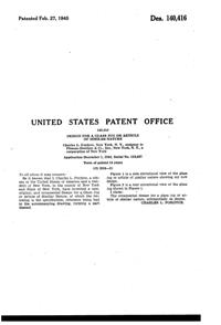 Pitman-Dreitzer Jewel Cruet Design Patent D140416-2