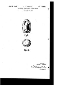 Pitman-Dreitzer Jewel Shaker Design Patent D143584-1