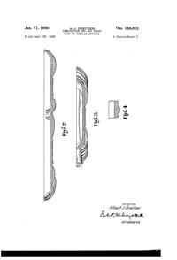 Pitman-Dreitzer Floral Snack Plate Design Patent D156872-2