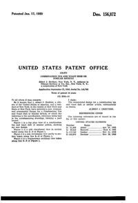 Pitman-Dreitzer Floral Snack Plate Design Patent D156872-3