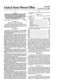 Anchor Hocking Yellow Glass Patent 3479193-1