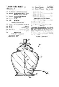 Anchor Hocking Lamp Base Patent 5075835-1