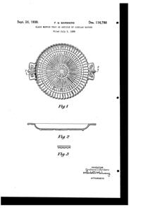 Anchor Hocking Sandwich Plate Design Patent D116788-1