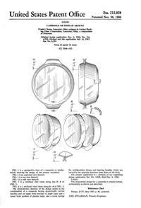 Anchor Hocking Fire-King Casserole Design Patent D212820-1