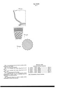 Anchor Hocking Wexford Bowl Design Patent D214842-2