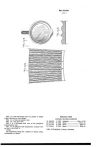 Anchor Hocking Tahiti Pitcher Design Patent D219045-2