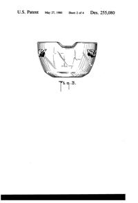 Anchor Hocking Nature's Bounty Bowl & Mug Design Patent D255080-3