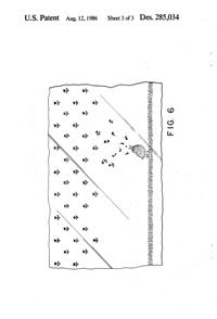 Anchor Hocking Tumbler, Bird Design Patent D285034-4