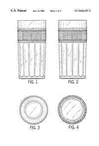 Anchor Hocking Annapolis Tumbler Design Patent D436297-2