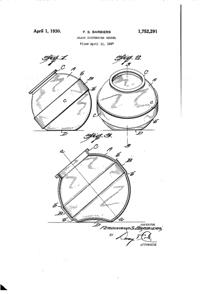 Hocking Dispensing Jar Patent 1752291-1