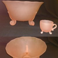 Viking #5250 Princess Punch Bowl & Cup