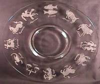 Viking Zodiac Etch on Plate #786