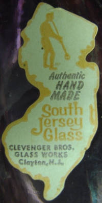 Clevenger Bros. South Jersey label