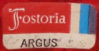 Fostoria Argus Label