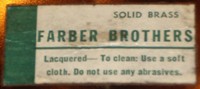 Farber Brothers Label