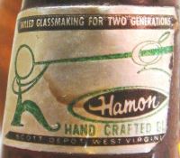 Hamon Hand Crafted Glass Label