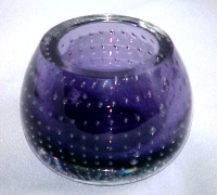 Erickson Grape Controlled-Bubble Ash Bowl