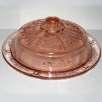 Federal Sharon Cheese Dish w/ Cover