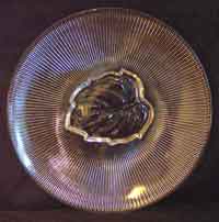 Federal Crystal Leaf  Plate
