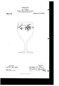 Potomac Goblet Design Patent D 42113-1