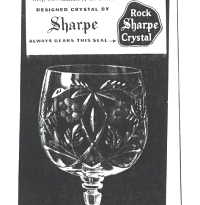 Libbey / Rock Sharpe Advertisement in American Home, November 1937