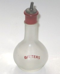 Hazel-Atlas Bitters Bottle