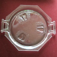 Jeannette Baltimore Pear Handled Tray