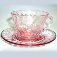 Jeannette Zig Zag Cup & Saucer