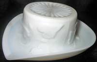 Kemple Milk Glass Hat