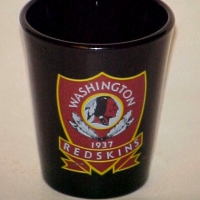 Libbey Washington Redskins Shot Glass
