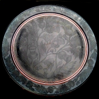 Macbeth-Evans Thistle Cake Plate