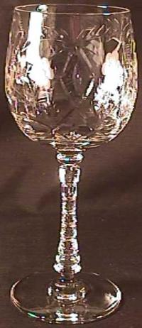 Libbey / Rock Sharpe #1004 Goblet with Villars Cutting