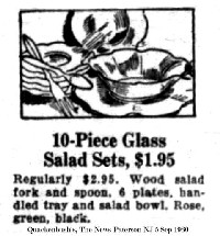 Liberty Works Truman 10-Piece Salad Set Advertisement