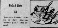 Liberty Works American Pioneer Salad Set Advertisement