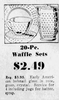 Liberty Works American Pioneer Waffle Set Advertisement